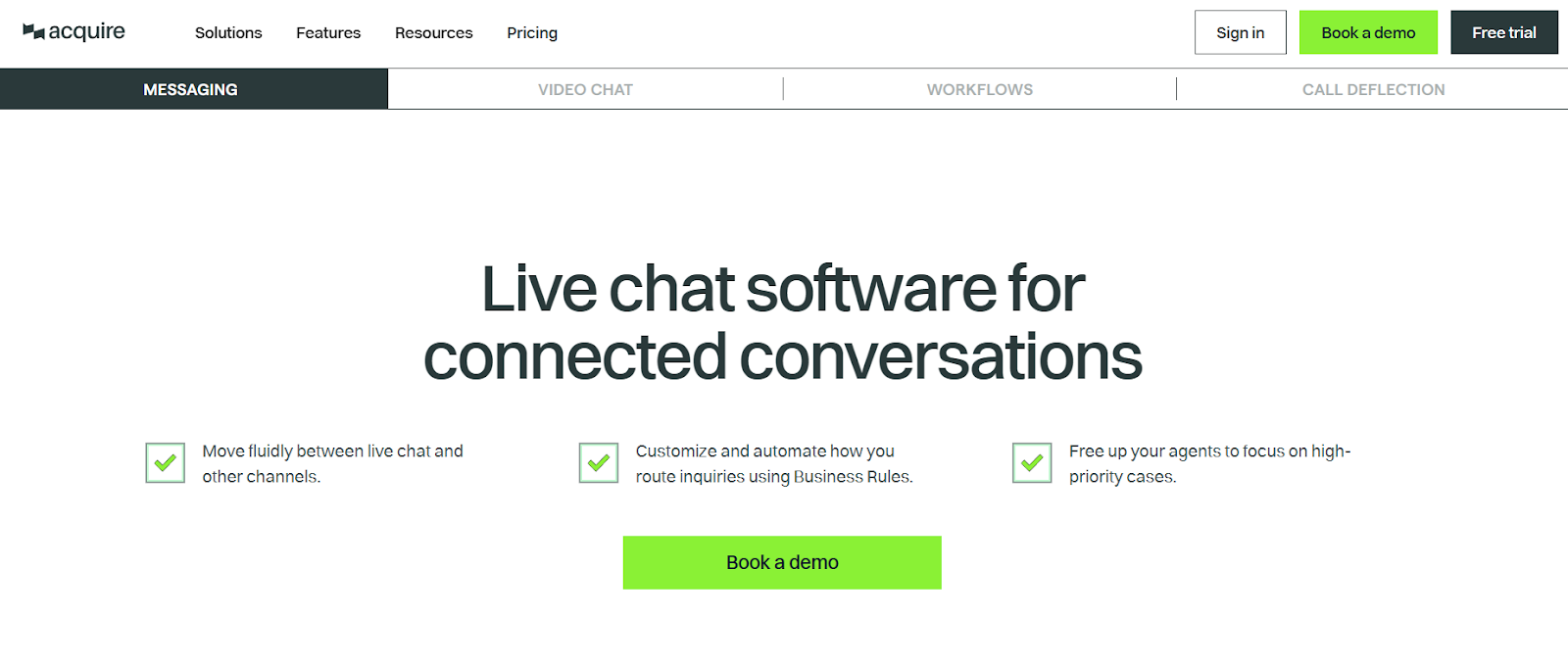 acquire live chat